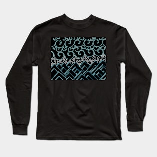 Mountains of Waves, Waves of Mountains Long Sleeve T-Shirt